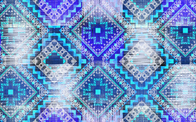 abstract ethnic geometric pattern design	