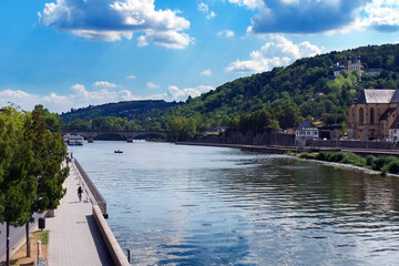 Fototapeta na wymiar The Main River in Würzburg
