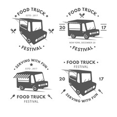 Food truck badge collection