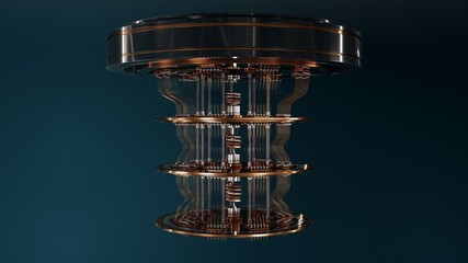 quantum computer with background