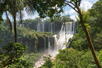 Natural veil, Iguazu Falls, Misiones, Argentina