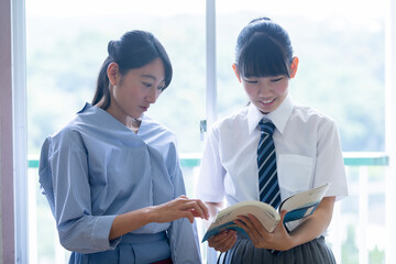 中学生の授業風景