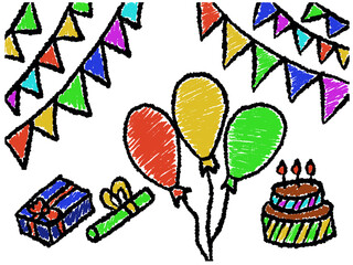 Crayon hand painting in every medium. Colorful crayon scribble texture. Wax pastel spot.