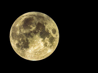 Obraz premium Full Moon, 5th July 2020.