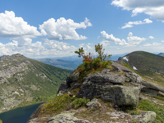 Mountain landscape. Ergaki Natural Park. Siberian Sayan Mountains