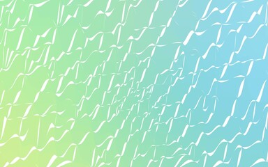 Light Blue, Green vector modern geometrical abstract background. Texture, new background. Geometric background in Origami style with gradient.