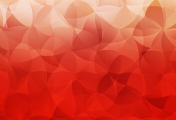 Light Red vector pattern with random forms.