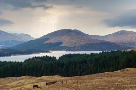 Loch Tulla, Scotland, UK.
