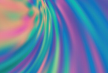 Dark BLUE vector colorful blur backdrop.