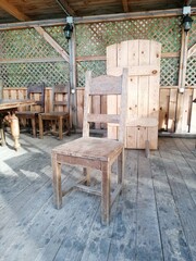 wooden chair