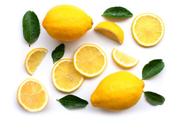 lemon and lime slices