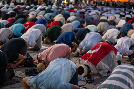 First prayer after 86 years in Hagia Sophia mosque