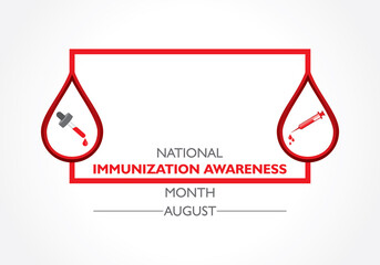 National Immunization Awareness Month observed in August