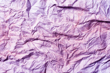 Fototapeta premium Paper texture. Background of raw big crumpled paper. 