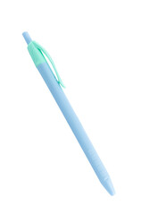 Pen Isolated on White Background  with copy space and clipping path. There are many colors to choose from, such as , yellow, black, pink, red, white, blue, purple and green.