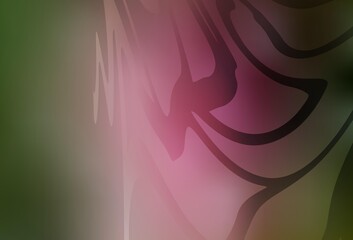 Light Green, Red vector abstract layout.