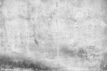 white wall cracks background / abstract white vintage background, texture old wall with cracks