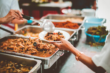 The concept of free food : Helping fellow human beings in society by giving food donations