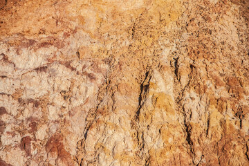 Textura de tierra arcillosa.