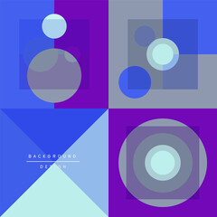 Neo memphis geometric pattern with circles, squares and lines. Pop art abstract background for covers, banners, flyers and posters and other templates
