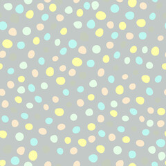 seamless polka dots pattern