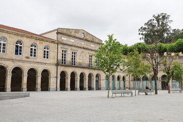 Beautiful place with its school in the city centre of Guernica in the Basque Country