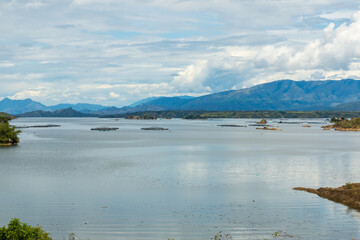 betania dam at huila colombia