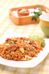 Fried Rice with Pork and Egg