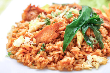 Fried Rice with Pork and Egg