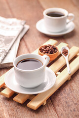 Cup of Hot Black Coffee