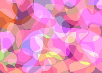 Color intersection curve in harmonize pink tone useful for background, wallpaper, book cover, greeting card etc.