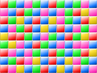 カラフル モザイクタイル