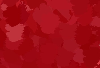 Light Red vector backdrop with memphis shapes.