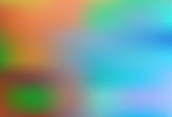 Light Blue, Yellow vector blurred background.