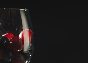 glass of red wine