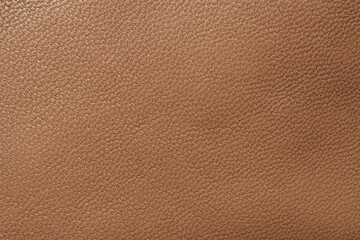 Brown leather texture background close up