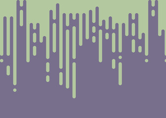 Foam Green color Abstract Rounded Color Lines halftone transition background illustration