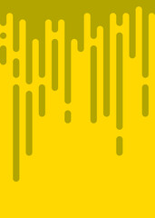 Gold color Abstract Rounded Color Lines halftone transition background illustration