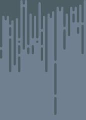 Slate Gray color Abstract Rounded Color Lines halftone transition background illustration