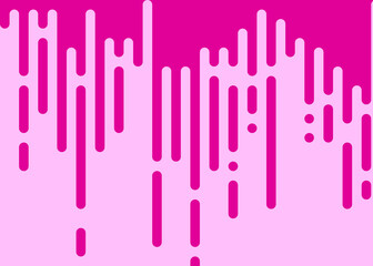 Rhodamine Red color Abstract Rounded Color Lines halftone transition background illustration