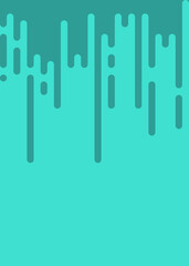 Turquoise color Abstract Rounded Color Lines halftone transition background illustration