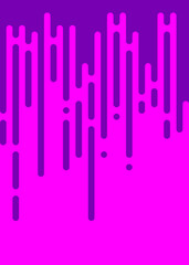Magenta color Abstract Rounded Color Lines halftone transition background illustration