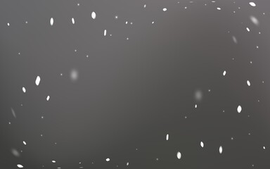 Light Gray vector pattern with christmas snowflakes. Blurred decorative design in xmas style with snow. The pattern can be used for year new  websites.