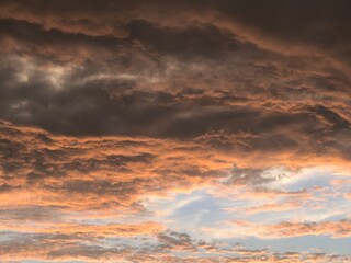 Fototapeta premium sunset in the mountains