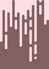 Rose Taupe color Abstract Rounded Color Lines halftone transition background illustration