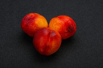 Ripe sweet tasty Nectarine fruit