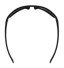 Fototapeta premium Black glasses isolated on white background close-up.