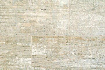 Texture of Light grey stone tiles on the floor in the bathroom or terrace. natural background.