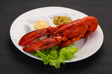 Luxury Lobster with sauce
