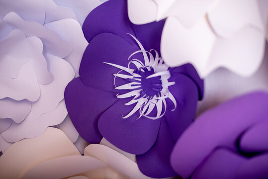 handgemachte Papierblumen	